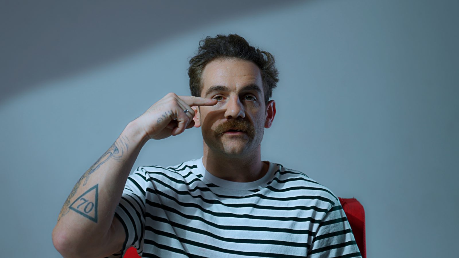 A frame from the interview footage supplied on the Make The Cut workshop